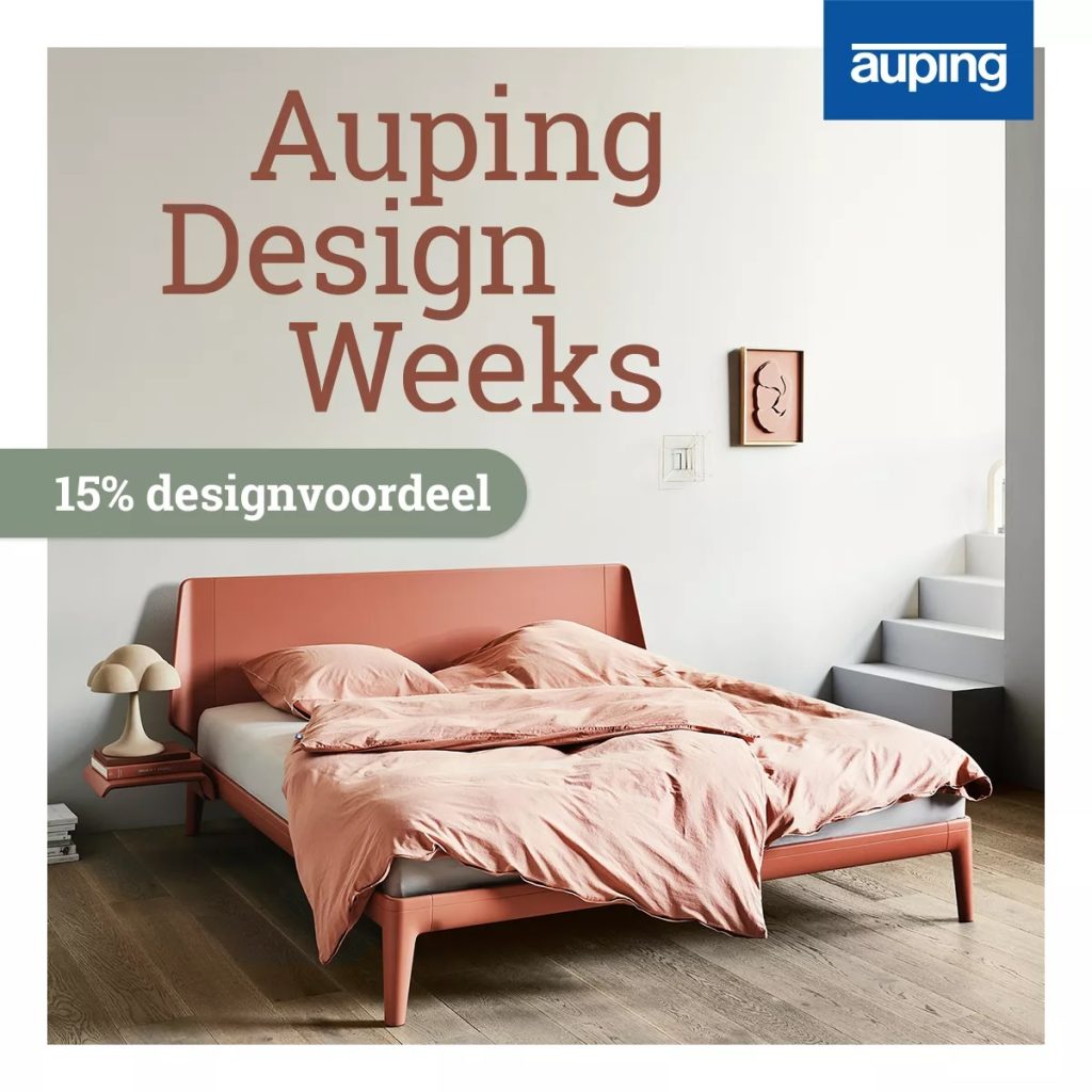 Auping Design Weeks - 15% designvoordeel